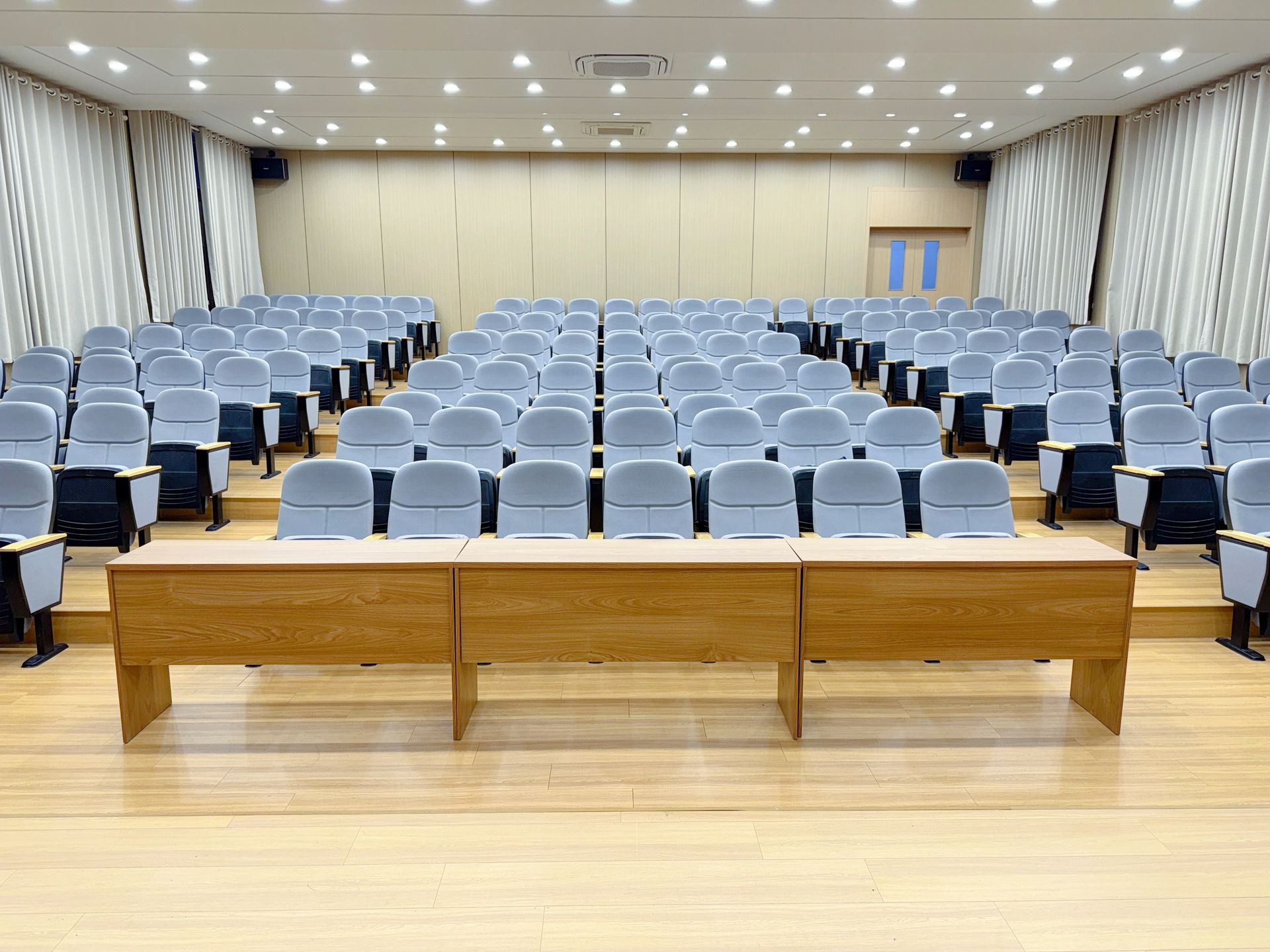 The auditorium