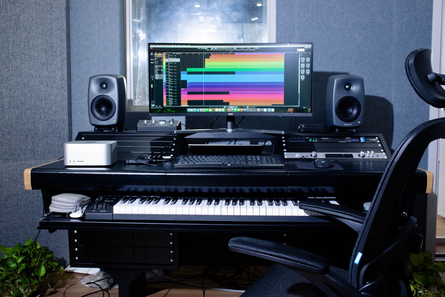 A composition and production workstation
