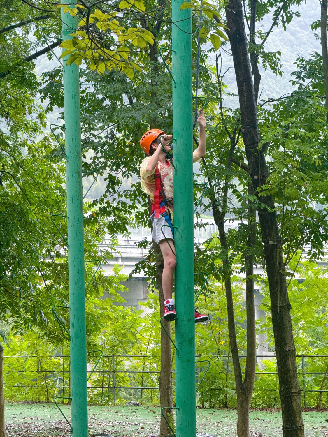On the high ropes course